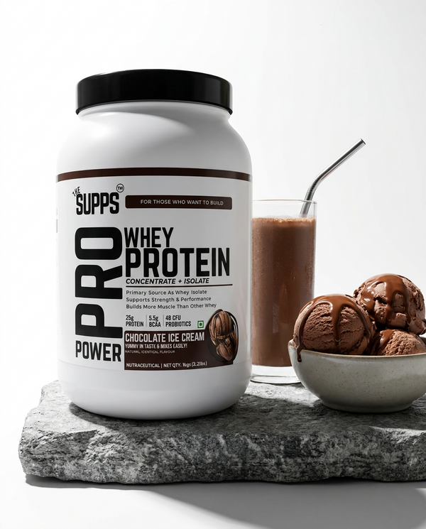 The Supps Pro Whey Protein | Chocolate Ice Cream | 1Kg